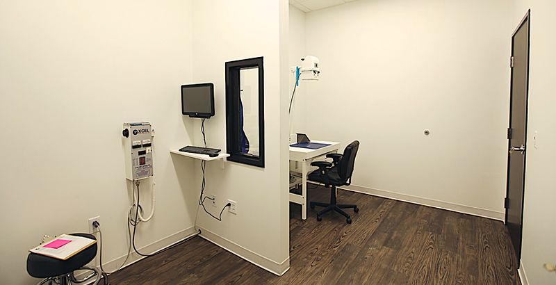 The imaging room at our Southlake office, where X-rays are taken and read in the same visit.